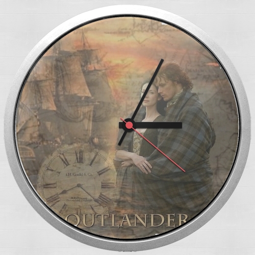  Outlander Collage para Reloj de pared