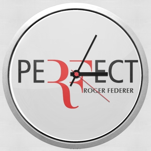  Perfect as Roger Federer para Reloj de pared