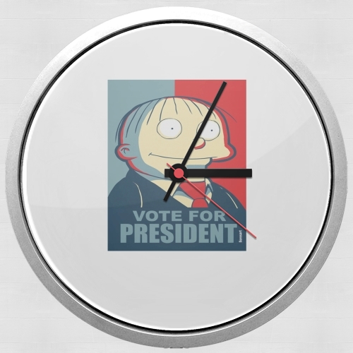 ralph wiggum vote for president para Reloj de pared