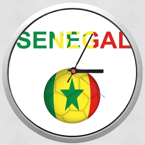  Senegal Football para Reloj de pared