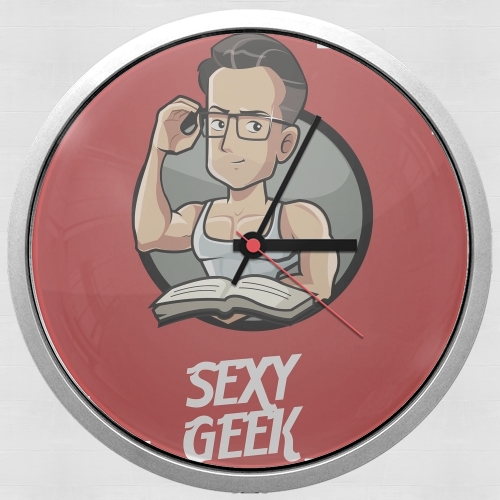  Sexy geek para Reloj de pared