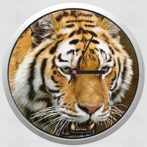  Siberian tiger para Reloj de pared