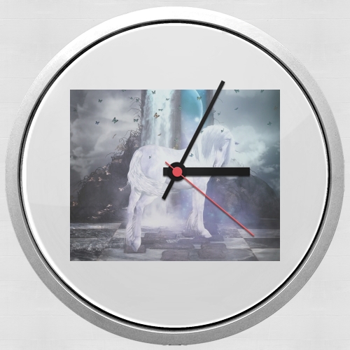  Silver Unicorn para Reloj de pared