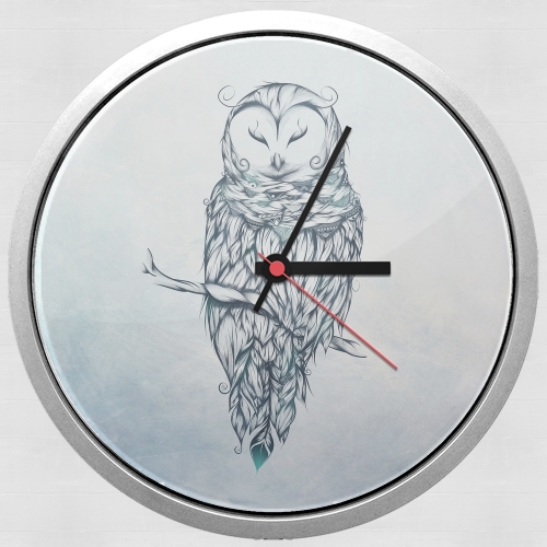  Snow Owl para Reloj de pared