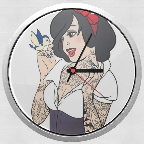  Snow White Tattoo Bird para Reloj de pared