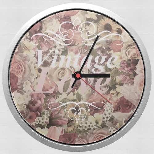  Vintage Love para Reloj de pared