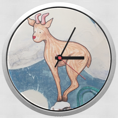  Winter Goat para Reloj de pared
