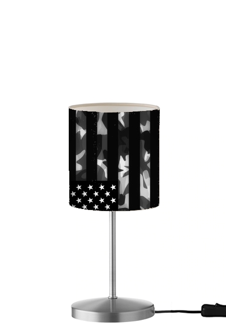  American Camouflage para Lámpara de mesa / mesita de noche