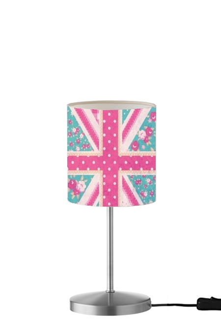  British Girls Flag para Lámpara de mesa / mesita de noche