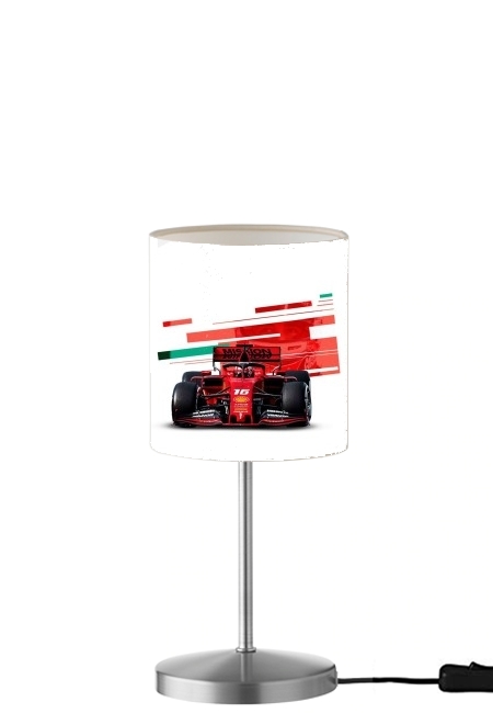  Charles leclerc Ferrari para Lámpara de mesa / mesita de noche