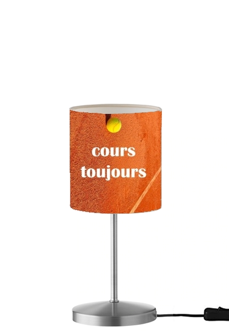  Cours Toujours para Lámpara de mesa / mesita de noche