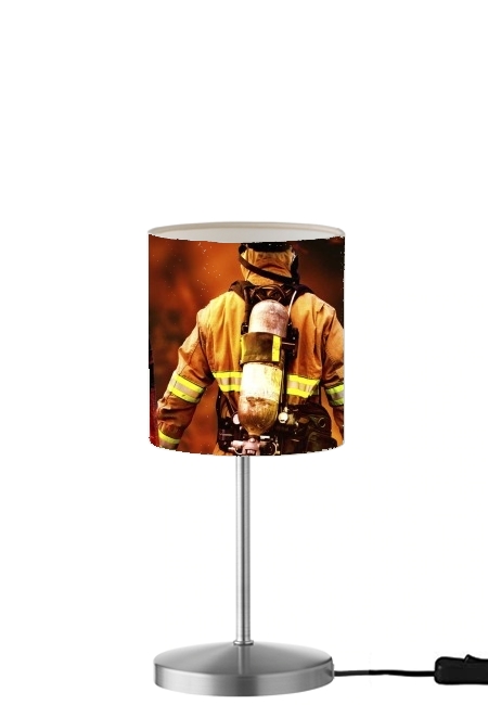  Firefighter - bombero para Lámpara de mesa / mesita de noche