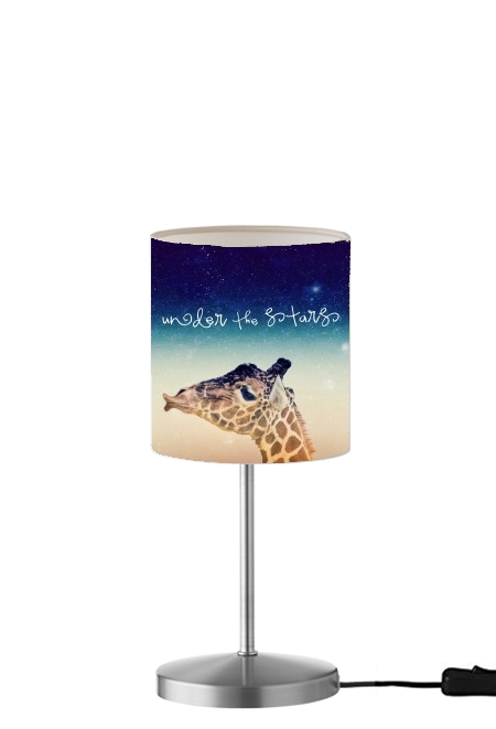  Giraffe Love - Right para Lámpara de mesa / mesita de noche