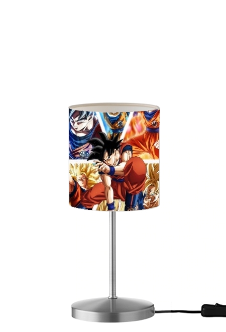 Goku Ultra Instinct para Lámpara de mesa / mesita de noche