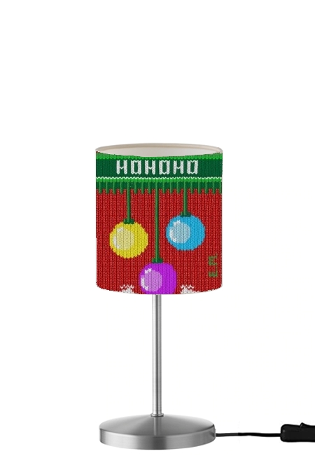  Hohoho Chrstimas design para Lámpara de mesa / mesita de noche
