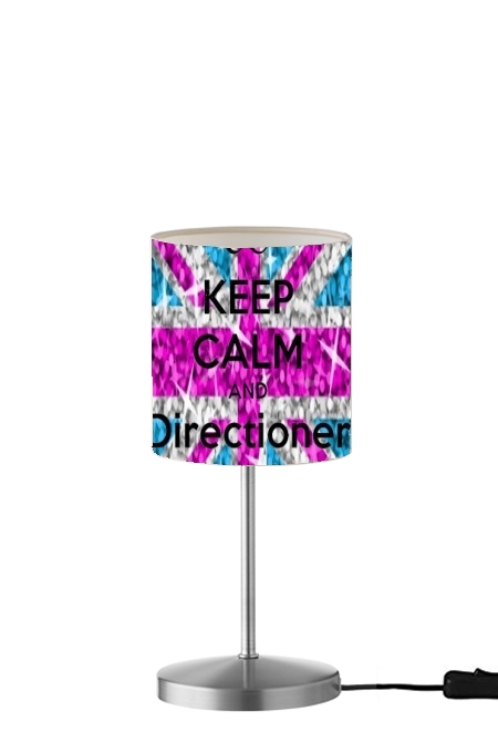  Keep Calm And Directioner forever para Lámpara de mesa / mesita de noche