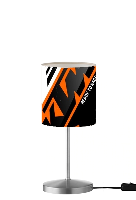  KTM Racing Orange And Black para Lámpara de mesa / mesita de noche
