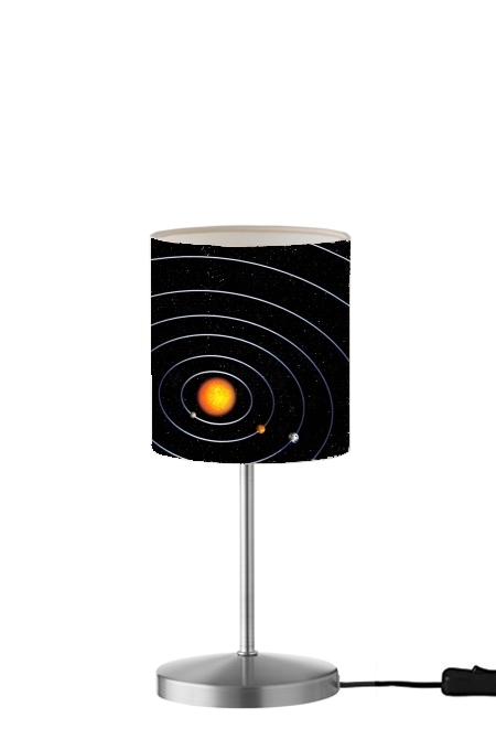  Our Solar System para Lámpara de mesa / mesita de noche
