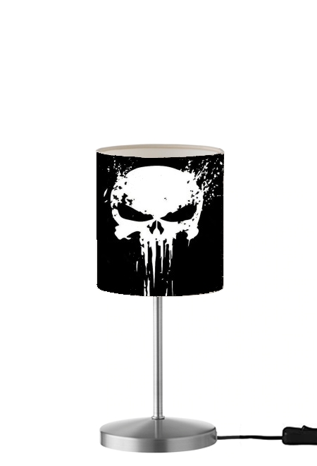  Punisher Skull para Lámpara de mesa / mesita de noche