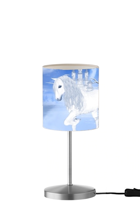  The White Unicorn para Lámpara de mesa / mesita de noche