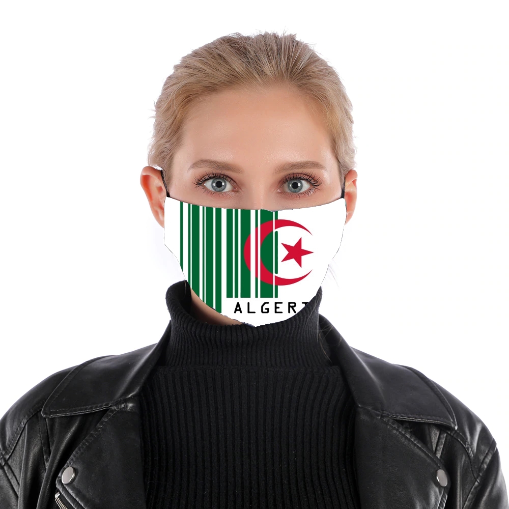  Algeria Code barre para Mascarilla para nariz y boca