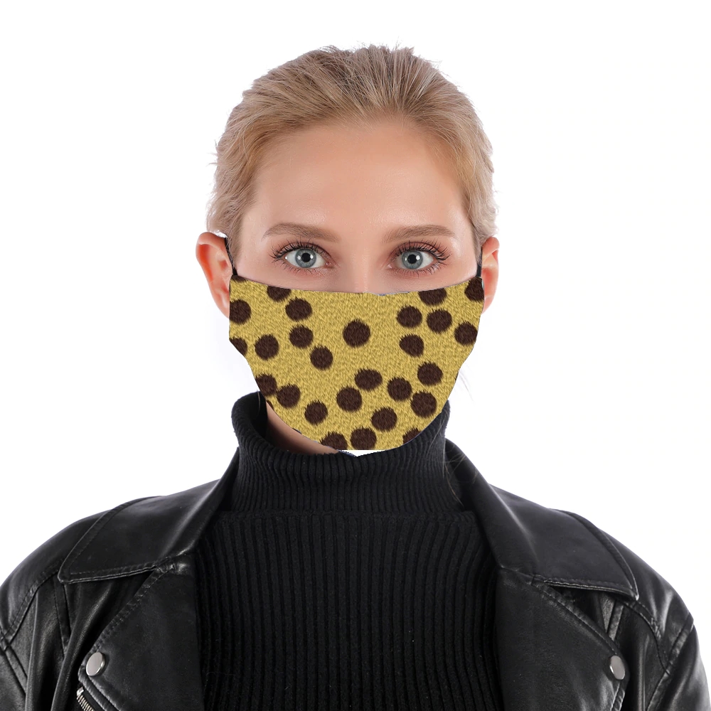  Cheetah Fur para Mascarilla para nariz y boca