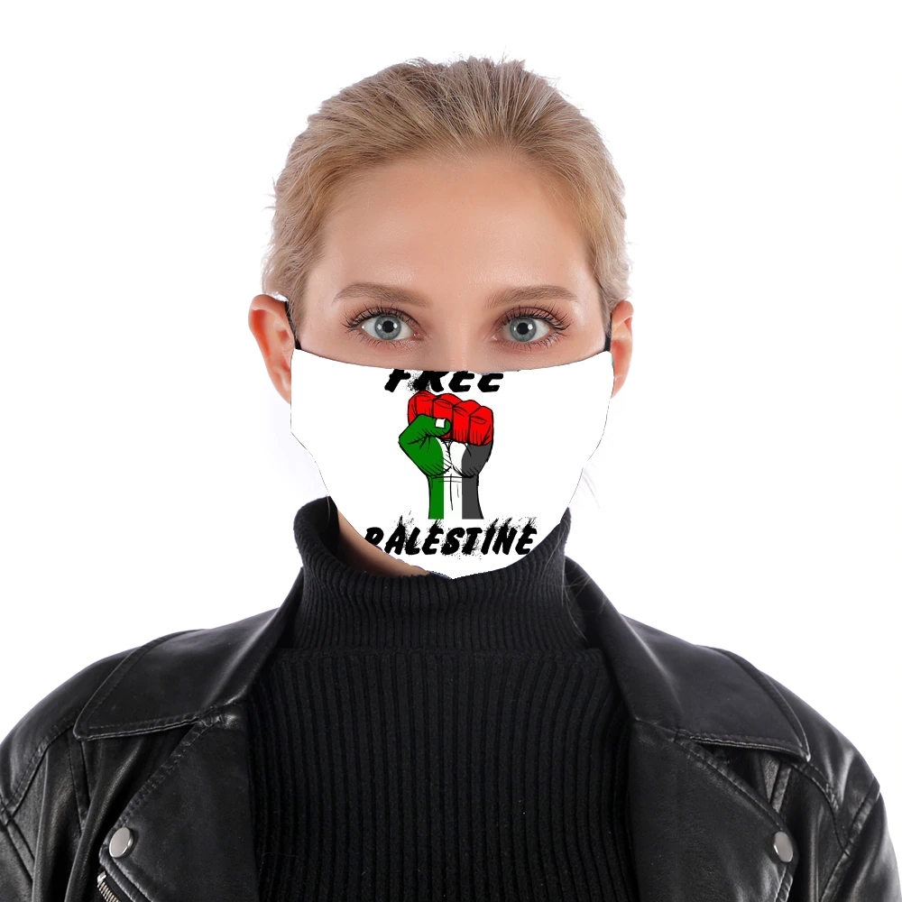 Free Palestine para Mascarilla para nariz y boca