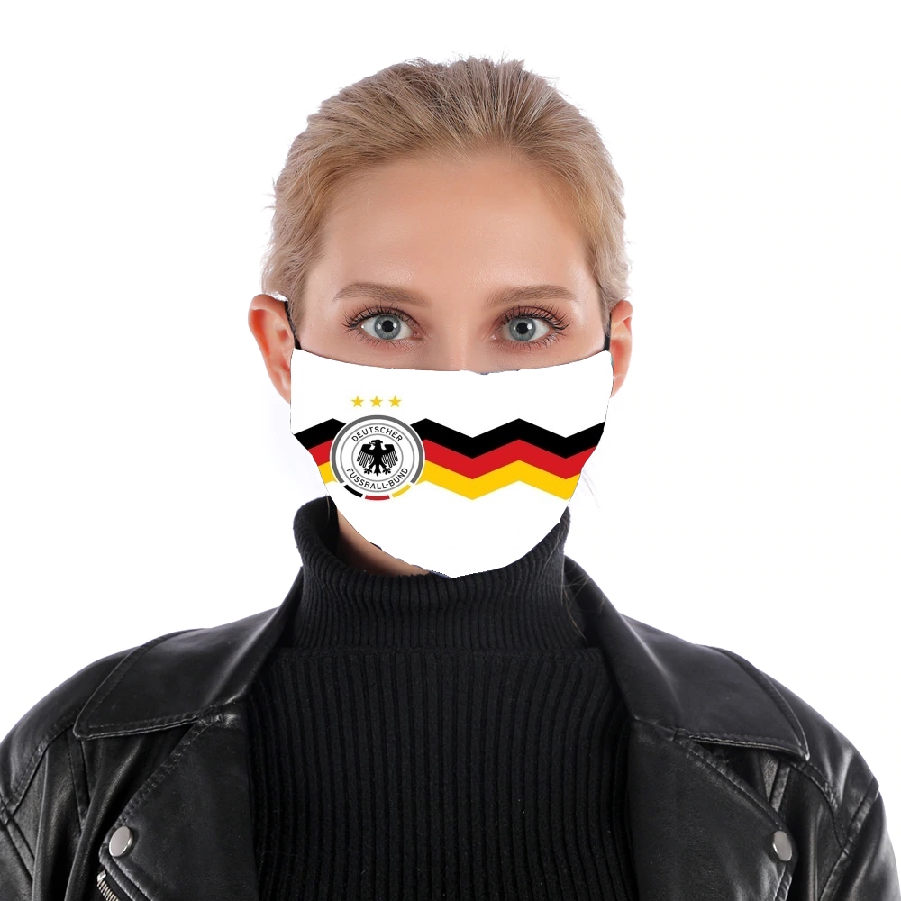  Maillot Allemagne para Mascarilla para nariz y boca