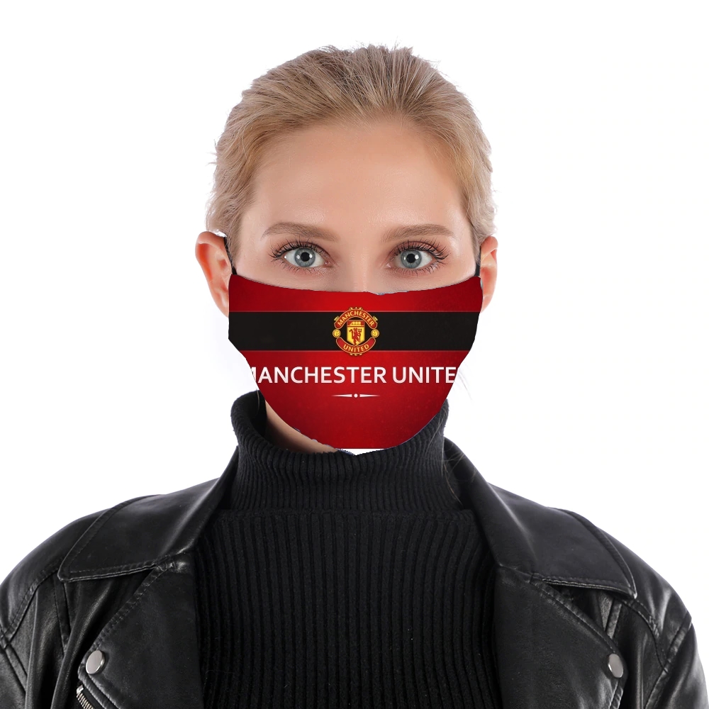  Manchester United para Mascarilla para nariz y boca