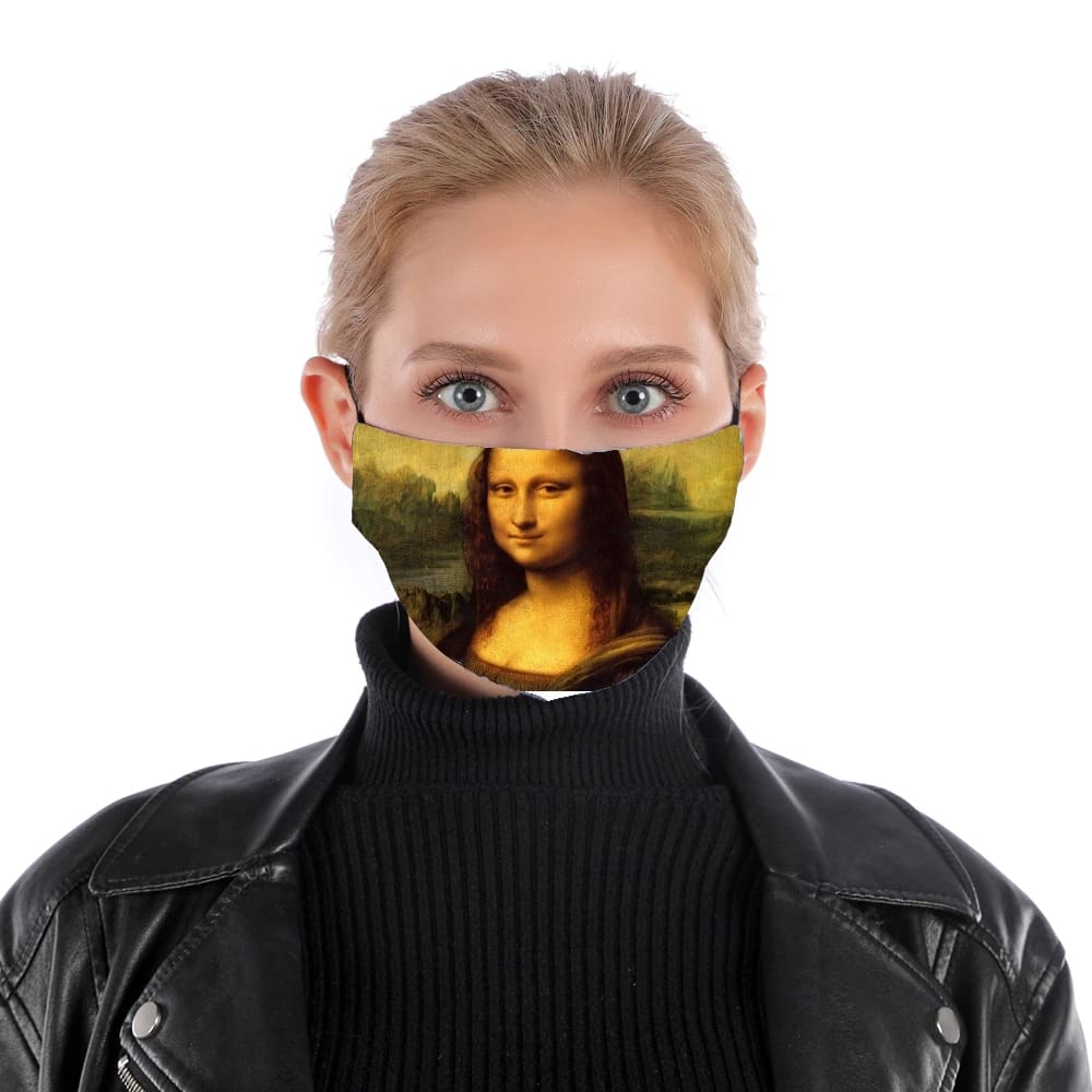  Mona Lisa para Mascarilla para nariz y boca