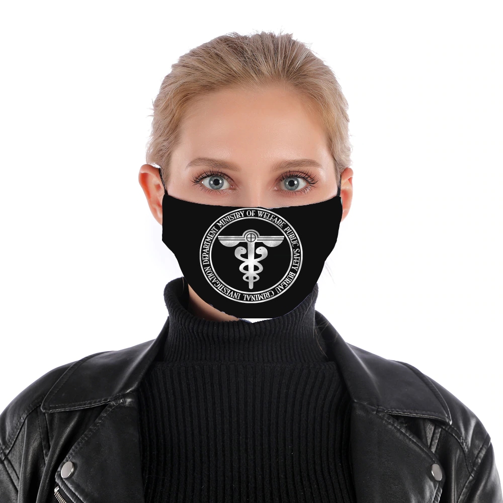  Psycho Pass Symbole para Mascarilla para nariz y boca