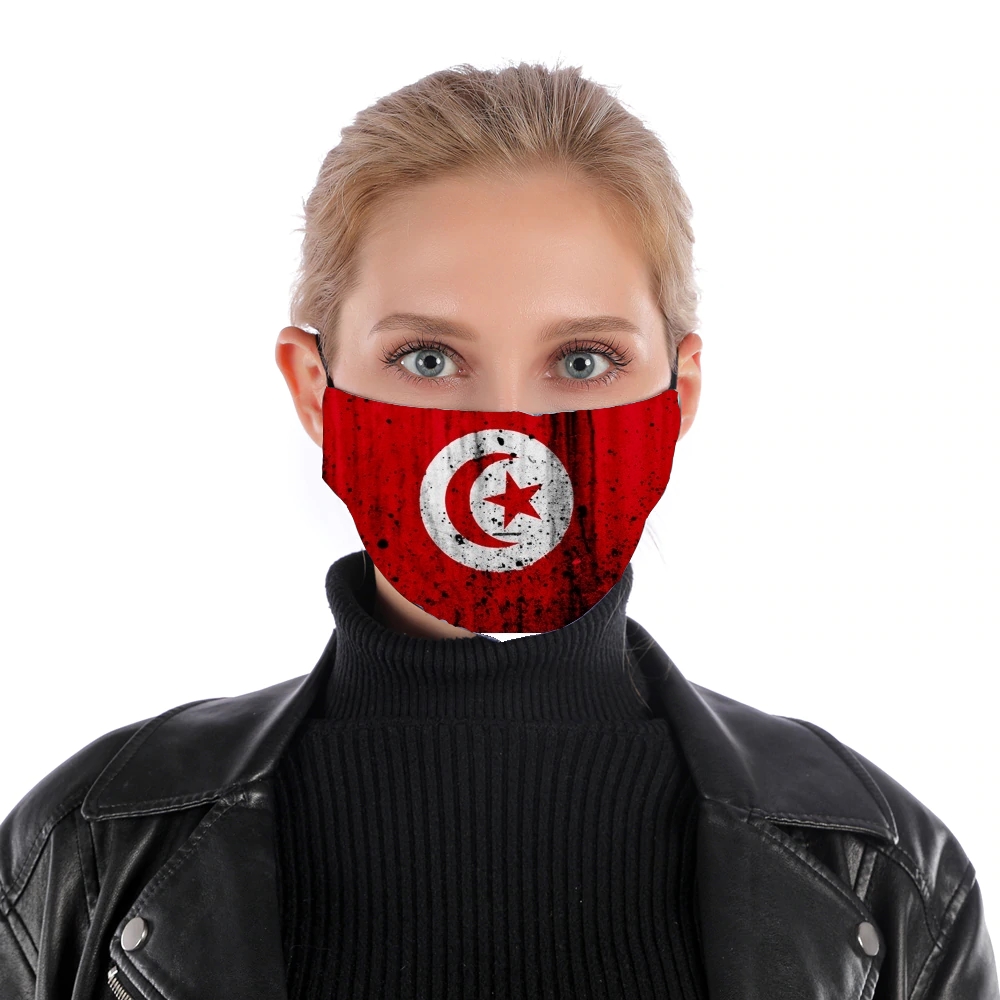  Tunisia Fans para Mascarilla para nariz y boca