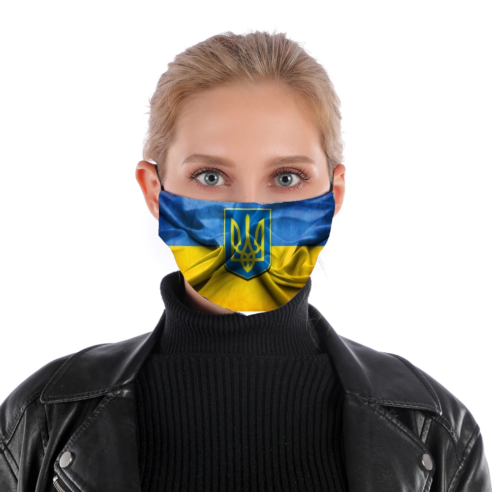  Ukraine Flag para Mascarilla para nariz y boca