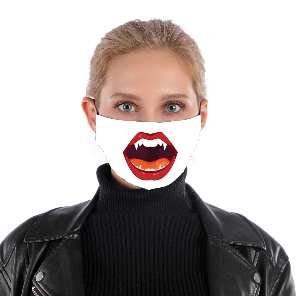  Vampire Mouth para Mascarilla para nariz y boca