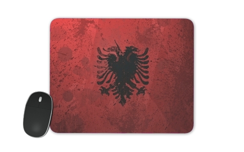  Albanie Painting Flag para alfombrillas raton