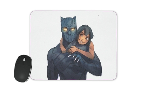  Black Panther x Mowgli para alfombrillas raton