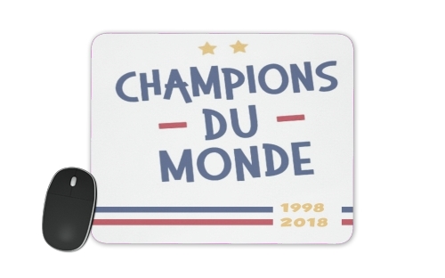  Champion du monde 2018 Supporter France para alfombrillas raton