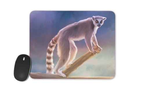  Cute painted Ring-tailed lemur para alfombrillas raton