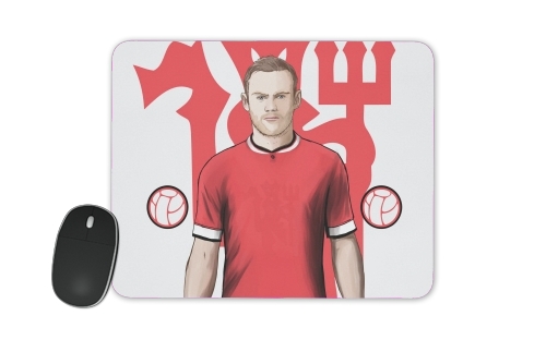  Football Stars: Red Devil Rooney ManU para alfombrillas raton