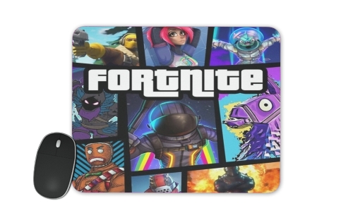  Fortnite - Battle Royale Art Feat GTA para alfombrillas raton