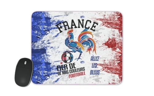 France Football Coq Sportif Fier de nos couleurs Allez les bleus para alfombrillas raton