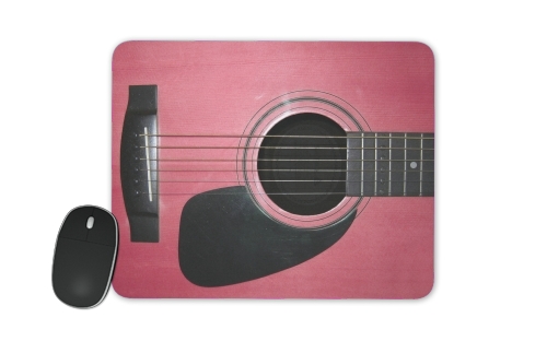  guitarra rosa para alfombrillas raton