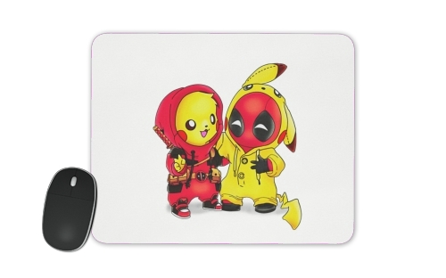  Pikachu x Deadpool para alfombrillas raton