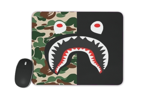  Shark Bape Camo Military Bicolor para alfombrillas raton