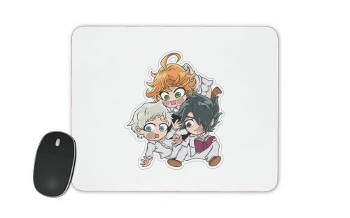  The Promised Neverland - Emma, Ray, Norman Chibi para alfombrillas raton