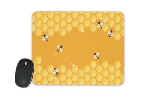 Yellow hive with bees para alfombrillas raton