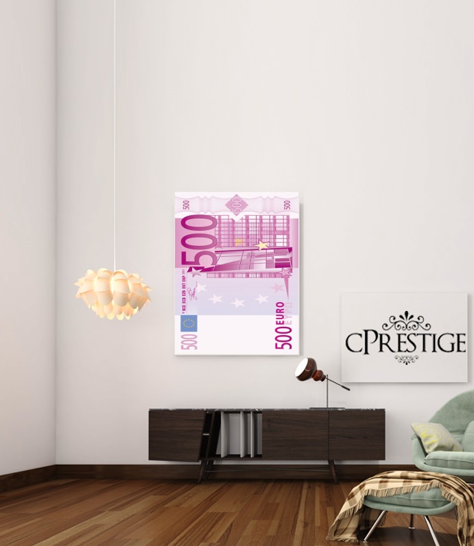  500 Euros billetes para Poster adhesivas 30 * 40 cm