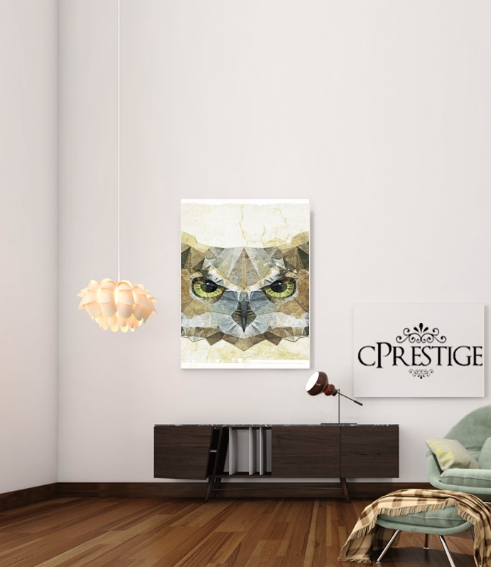  abstract owl para Poster adhesivas 30 * 40 cm