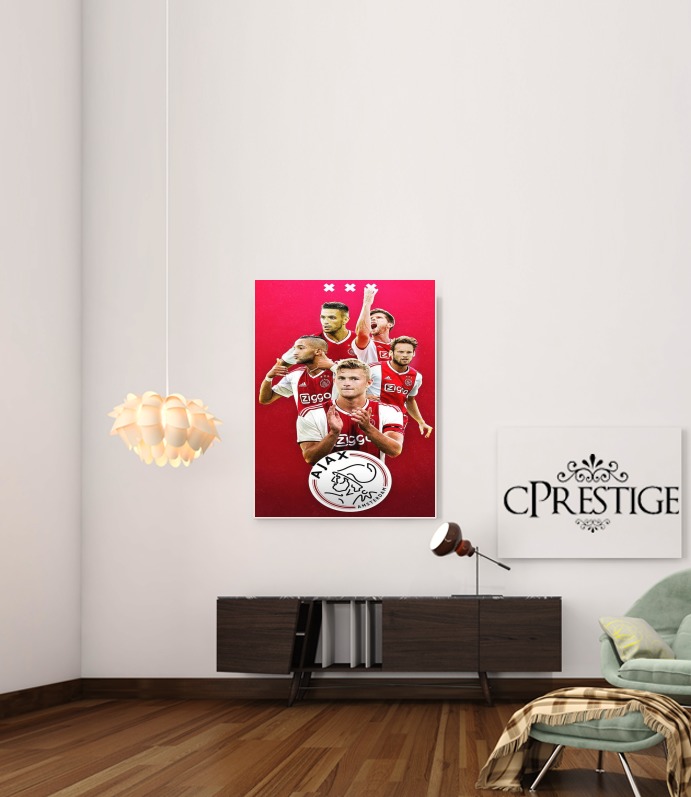  Ajax Legends 2019 para Poster adhesivas 30 * 40 cm