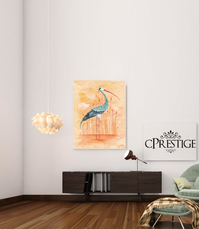  An Exotic Crane para Poster adhesivas 30 * 40 cm